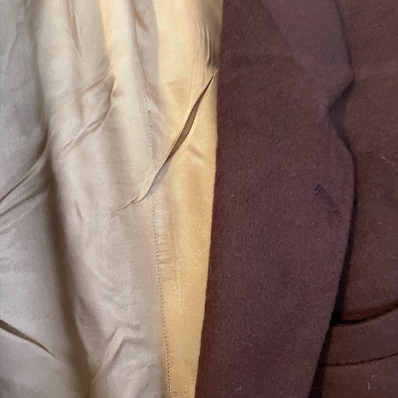 Vintage Men's PBM Pincus Brothers Maxwell 100% Cashmere Burgundy Jacket Blazer - Picture 8 of 13